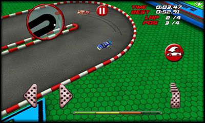 Gameplay of the RC Mini Racing for Android phone or tablet.