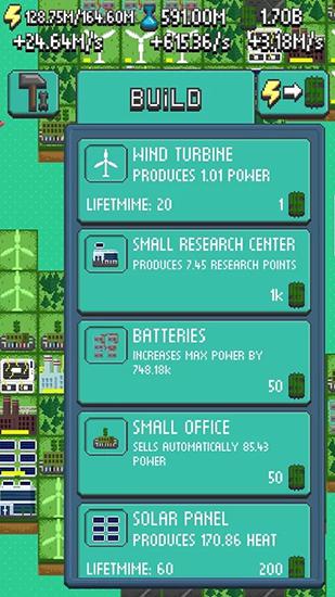 Reactor: Energy sector tycoon - Android game screenshots.