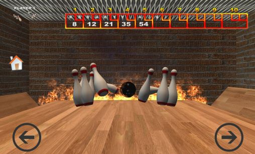 Real bowling 3D - Android game screenshots.