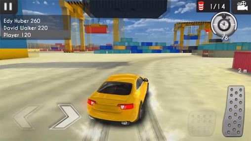 Gameplay of the Real drift X: Car racing for Android phone or tablet.