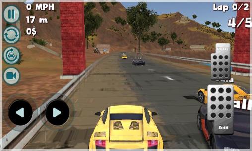 Real fast racing - Android game screenshots.