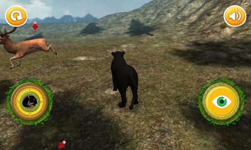 Real panther simulator - Android game screenshots.