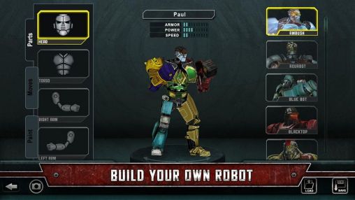 Real steel: Friends - Android game screenshots.
