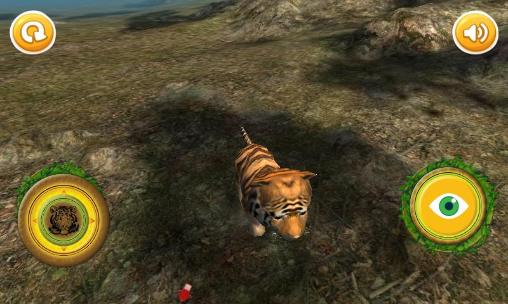 Real tiger cub simulator - Android game screenshots.