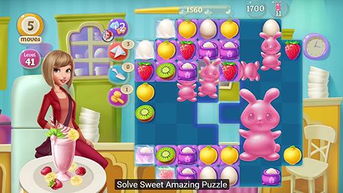 Gameplay of the Recipes passion: Sweet treats for Android phone or tablet.