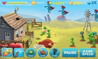 Rednecks Vs Aliens - Android game screenshots.