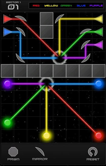 Refraction - Android game screenshots.