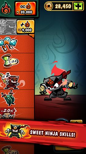 Release the ninja - Android game screenshots.