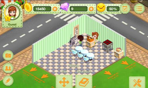 Gameplay of the Restaurant dreams for Android phone or tablet.