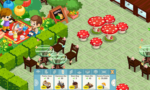 Gameplay of the Restaurant story: Food lab for Android phone or tablet.