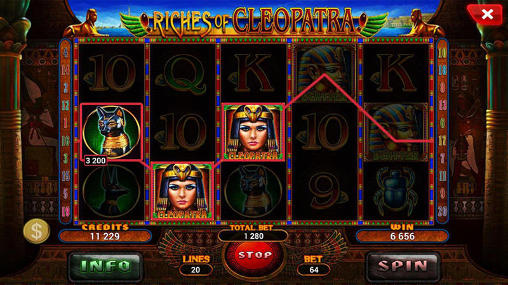 Riches of Cleopatra: Slot - Android game screenshots.