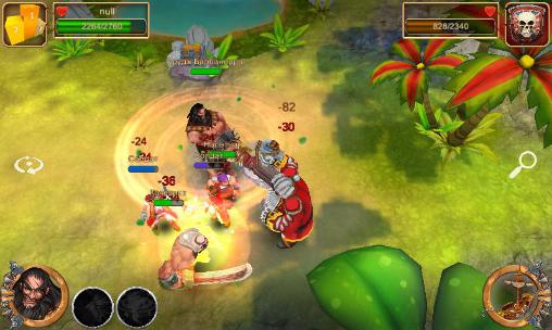 Rise of pirates - Android game screenshots.