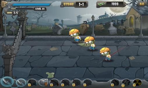 Rise of zombie - Android game screenshots.