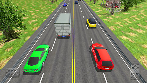 Risky highway traffic - Android game screenshots.