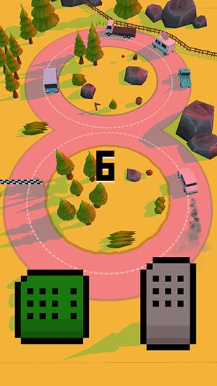 Risky road - Android game screenshots.