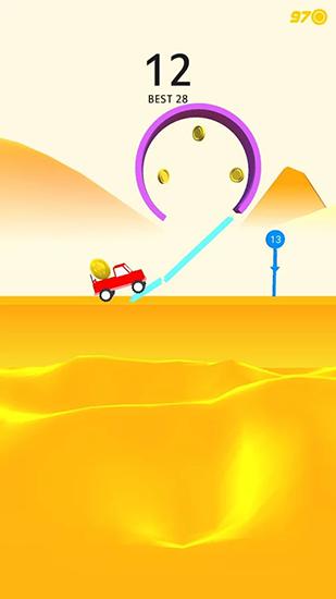 Risky road by Ketchapp - Android game screenshots.