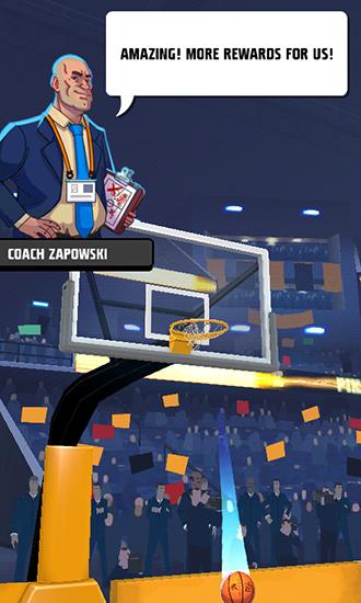 Rival stars basketball - Android game screenshots.