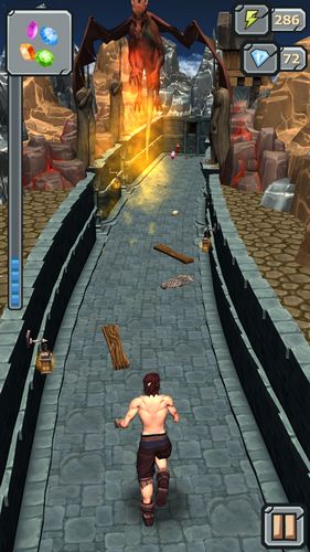 Gameplay of the Robber in the dungeon for Android phone or tablet.