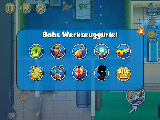 Robbery Bob 2: Double trouble - Android game screenshots.