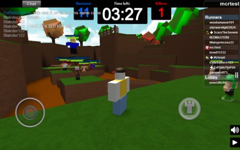 Roblox - Android game screenshots.