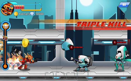 Robo avenger - Android game screenshots.