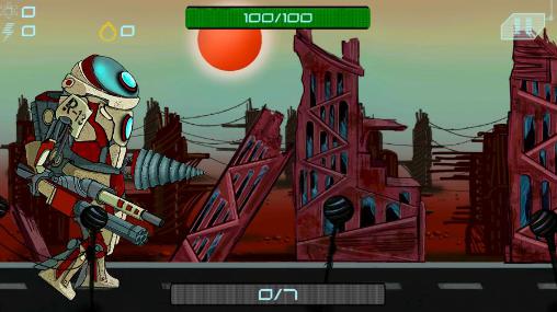 Robot conqueror - Android game screenshots.