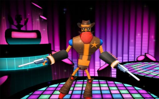 Robot dance party - Android game screenshots.