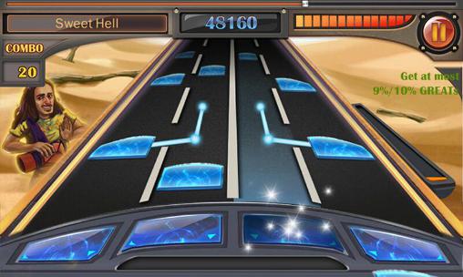 Rock mania - Android game screenshots.