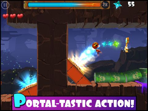Rock runners - Android game screenshots.