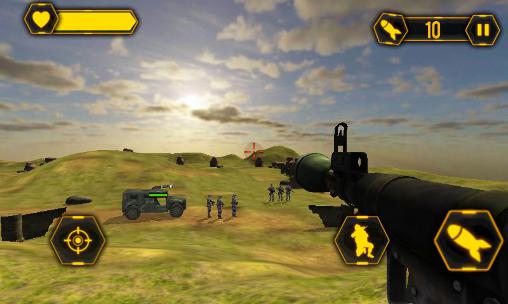 Rocket launcher 3D - Android game screenshots.