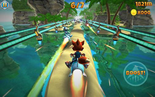 Rocket racer - Android game screenshots.