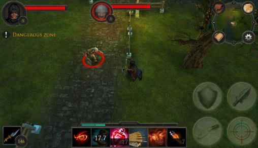 Gameplay of the Rogue: Beyond the shadows for Android phone or tablet.