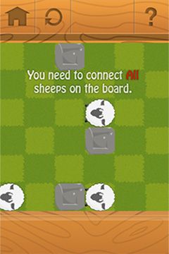 Rolling sheep - Android game screenshots.