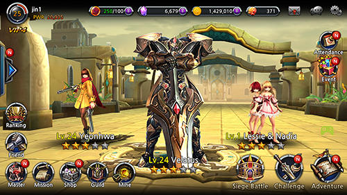 Roto RPG - Android game screenshots.