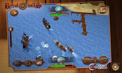 Gameplay of the Royal Sails for Android phone or tablet.
