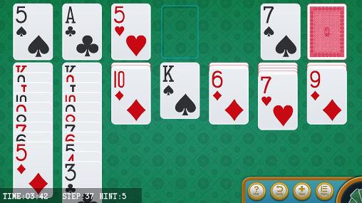 Gameplay of the Royale solitaire for Android phone or tablet.