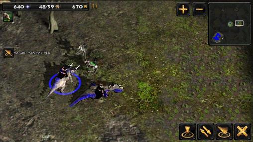 RTS: Rex tribal society - Android game screenshots.