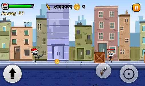 Run like troll 3: City hunter - Android game screenshots.