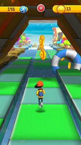 Run run 3D - Android game screenshots.