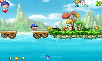Gameplay of the Rush Jumper for Android phone or tablet.