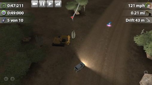 Rush rally - Android game screenshots.
