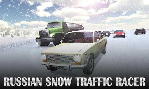 Download Russian snow traffic racer Android free game.