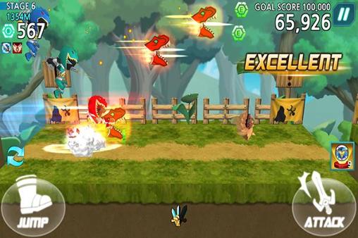 Saban's power rangers: Dash - Android game screenshots.