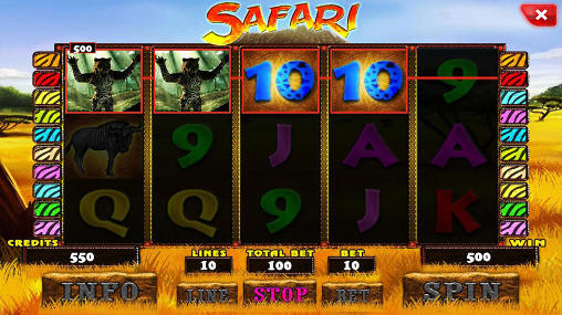 Safari: Slot - Android game screenshots.