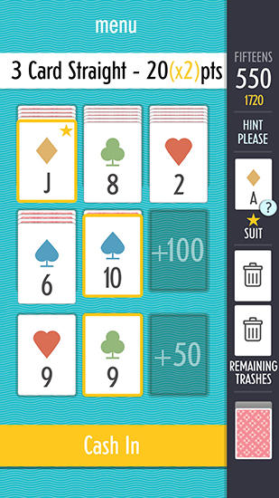 Sage solitaire - Android game screenshots.