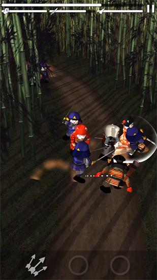 Samurai castle - Android game screenshots.