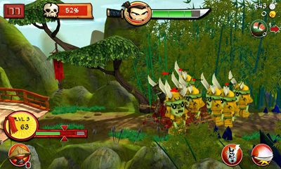 Samurai vs Zombies Defense - Android game screenshots.