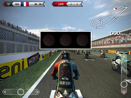 SBK14: Official mobile game - Android game screenshots.