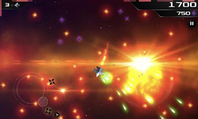 Gameplay of the SCAWAR Space Combat for Android phone or tablet.
