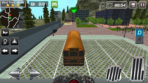 School bus driver coach 2 - Android game screenshots.